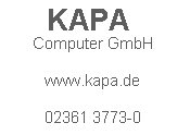 Sicherheit ist oberstes Gesetz!